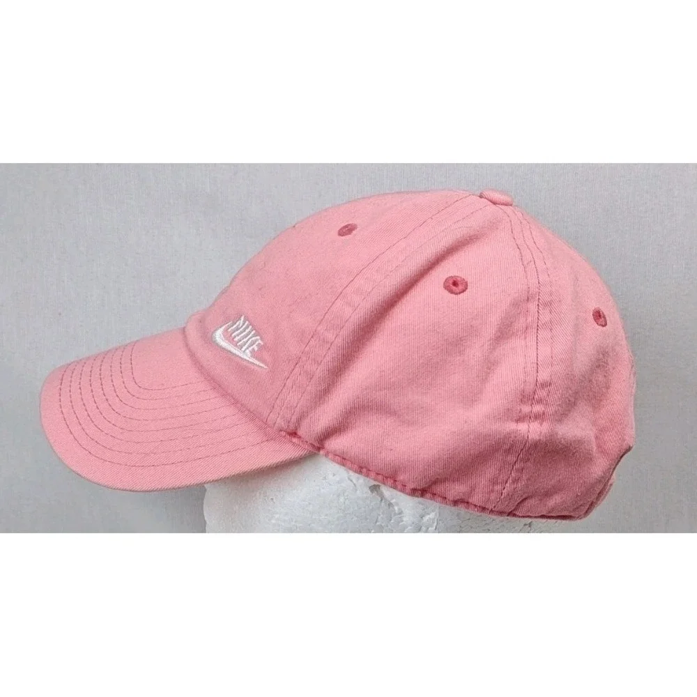 Women's Pink Nike Cotton OSFM‎ Hat Cap Adjustable Heritage86 Classic 832597-808